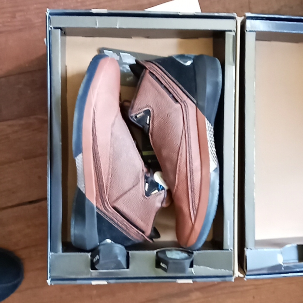 Jordan 22 og basketball leather